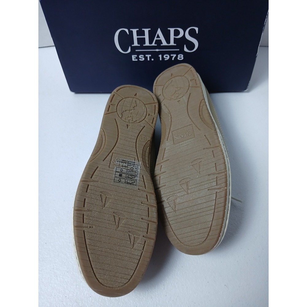 Chaps Dana Womens Boat Shoes Tan Mesh Memory Foam Loafers 1966930 Size 6.5 NEW - Picture 7 of 10